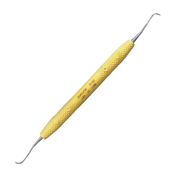 PDT R133 Cruise Line Double End #204 IUFW Posterior Sickle Scaler Yellow PDT R133 Cruise Line Double End #204 IUFW Posterior Sickle Scaler Yellow